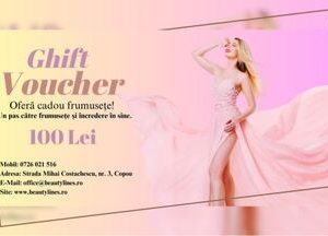 voucher 100 lei beauty lines