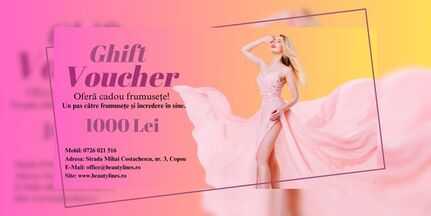 voucher 1000 lei beauty lines